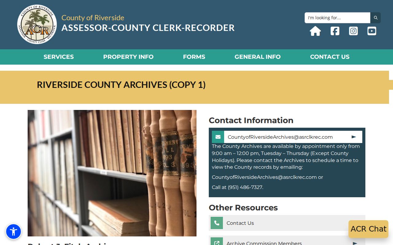 Wildomar city directory research through Riverside County Fitch Archives